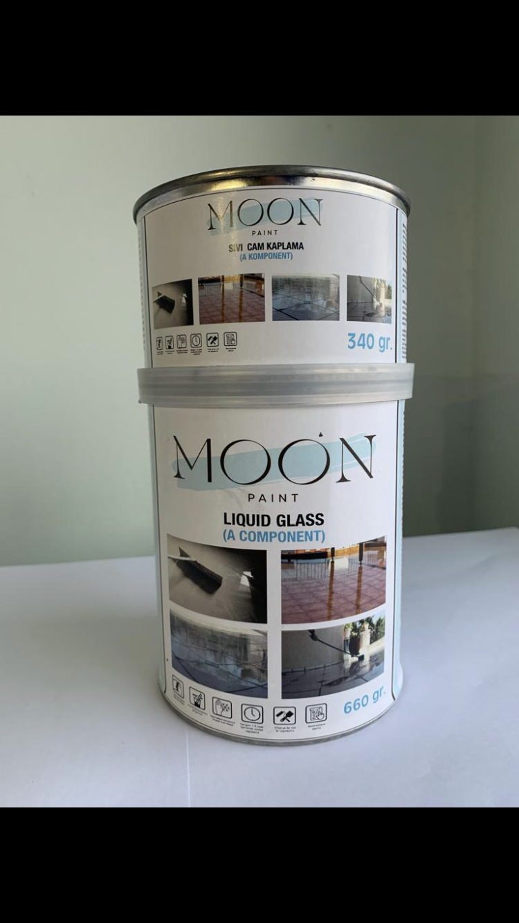 Moon paint sıvı cam kaplama 340gr ve 660gr